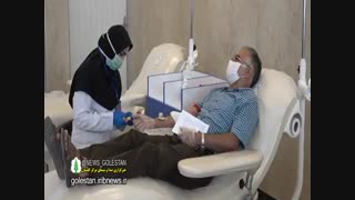 کاهش ذخایر خونی در گلستان