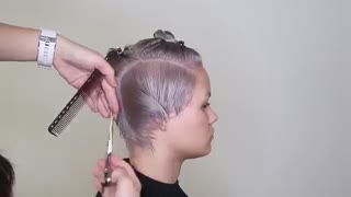 آموزش یک نوع مدل مو کوتاه پیکسی- مومیس مرجع و مشاور مو