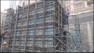 باز کردن قالب بتن