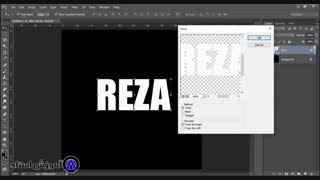 آموزش ساخت فونت رعدو برق در فتوشاپ