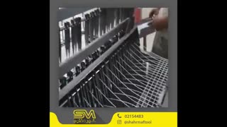 تولید توری پرسی | مراحل ساخت توری پرسی