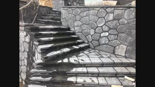 اجرای پله اجرای سنگ مالون سنگ لاشه بانصابان ماهر سنگ کوهی 09124026545