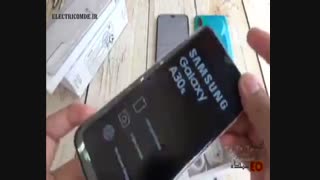 نمایش  سه رنگ  Samsung Galaxy A30s در الکتریک عمده