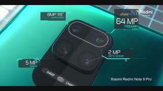 تریلر رسمی گوشی شیائومی مدل Redmi Note 9 Pro Max