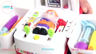 معرفی اسباب بازی آموزشی (نوزاد) آمبولانس هالی تویز