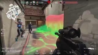 تریلر گیم پلی بازی VALORANT