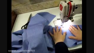 آموزش دوخت پیراهن مردانه