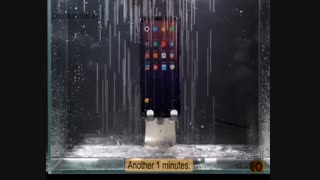 تست ضد اب بودن  گوشی Xiaomi Redmi Note 7