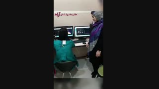 فیلم جلسات نوروفیدبک در کلینیک آرام