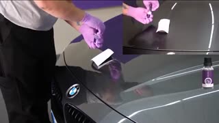 تست سرامیک بدنه خودرو نانولکس - Nanolex