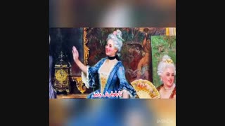 تابلو فرش چاپی فرانسوی