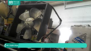 آموزش  تعمیر و عیب یابی  پنکه  سقفی  و نحوه ی نصب آن