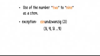 آموزش زبان آلمانی-موسسه حقوقی آسو ایران- درس هفدهم Numbers (from 20 upwards)
