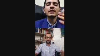 لایو اینستاگرام امید فدوی و پرسش و پاسخ با آقای سجاد باقرزاده
