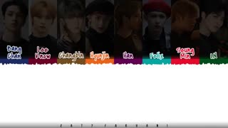 Straykids go live colorcoded