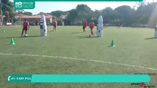 آموزش دریبل و حرکات استثنایی فوتبال برای نوجوانان