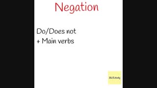 آموزش زبان انگلیسی -نکته مهم درمنفی کردن جملات