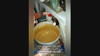 پاتیل پخت چاشنی گازسوز- خط تولید حلوا شکری- ماشین سازی روشن- 09123389187