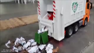 کامیون کنترلی حمل زباله Doublee E560-003/ایستگاه پرواز