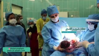 فیلم زایمان سزارین در دوران کرونا
