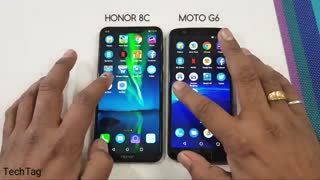 Honor 8C vs Moto G6 Speed Test & Camera Comparison _ TechTag ( 720 X 720 )