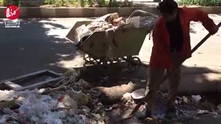 وضعیت بد جوی‌های شهر خرم‌آباد