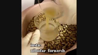 طرز برشته کردن پسته