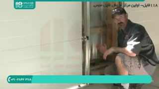 آموزش نصب درب کرکره برقی اتوماتیک