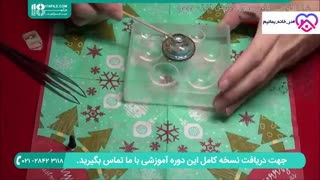 آموزش ساخت زیورالات رزینی  به کمک قالب سیلیکون