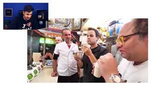 قسمت دوم ویدئوی جذاب واکنش خارجی ها به غذاهای ایرانی