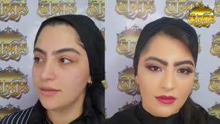 آموزش گریم آموزشگاه آرایشگری هنرآموزان ماهسان