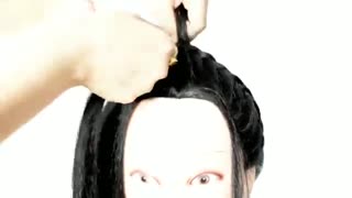 آموزش مدل مو دخترانه بافت جلوی سر- مومیس مرجع و مشاور مو