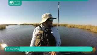 آموزش به قلا ب انداختن طعمه برای ماهیگیری