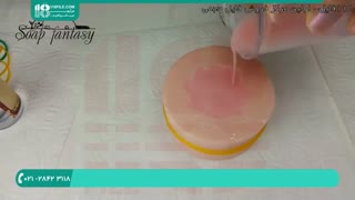 آموزش ساخت قالب  طرح گل برای ساخت صابون