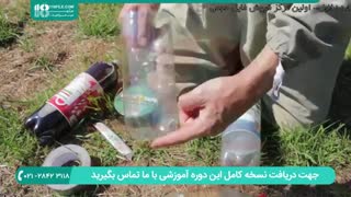 ساخت تله برای زنبور عسل وحشی