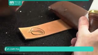 آموزش حکاکی و سایه زدن روی چرم