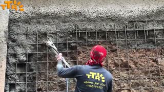 آموزش کارکرد دستگاه ملات پاش پیستونی مدل T13M تیران تونل بیستون09356800680