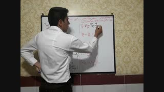 حل مثال از ضرب و تقسیم کسرها ریاضی ششم محمد نصیری روشتی