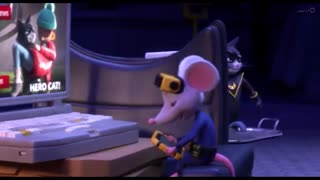 انیمیشن سگ ستاره ای و گربه ناقلا