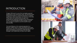 NVQ Level 6 Construction Site Management