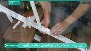 روش نصب حفاظ راه پله با پانلهای شیشه ای