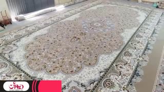 بزرگترین فرش یک پارچه (فرش بزرگ پارچه مسجد) تولید فرش دیوان کاشان