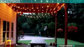 30 ایده خلاقانه و جالب برای نورپردازی آلاچیق و تراس