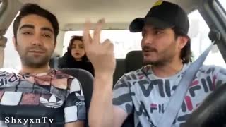 واکنش دختر ایرانی به مسافر افغان