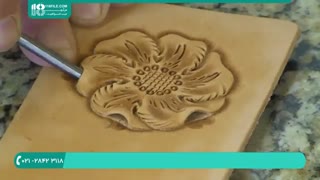آموزش کاربرد انواع  ابزار حکاکی بر روی چرم