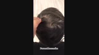 آموزش شینیون روی موی کوتاه و کم حجم
