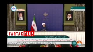 روحانی: کارمندانی که ماسک نزنند، غیبت می‌خورند