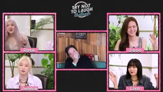 بلک پینک در برنامه جیمی - Try not to Laugh Challenge(زیرنویس فارسی)