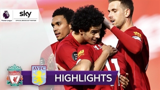 خلاصه بازی استون ویلا 0 - لیورپول 2 از هفته 33 لیگ برتر انگلیس