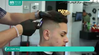 آموزش کوتاه کردن مو و حالت دهی با قیچی
